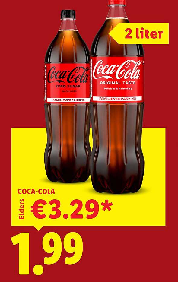 COCA-COLA 2 liter