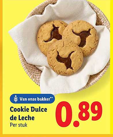 Cookie Dulce de Leche