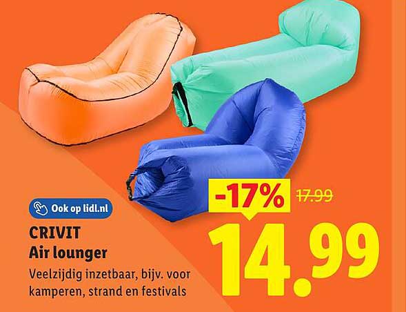 CRIVIT Air lounger -17%