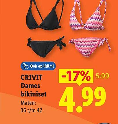 CRIVIT Dames bikiniset