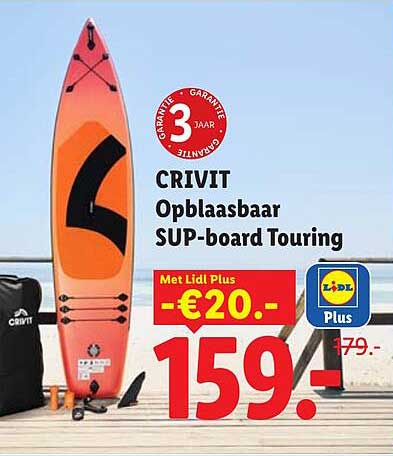 CRIVIT Opblaasbaar SUP-board Touring