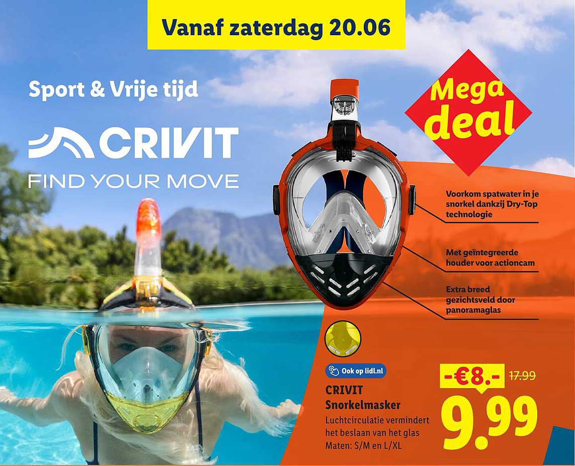 CRIVIT Snorkelmasker