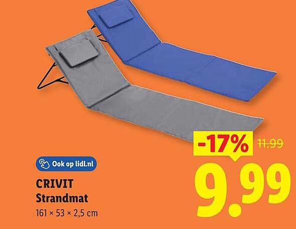 CRIVIT Strandmat