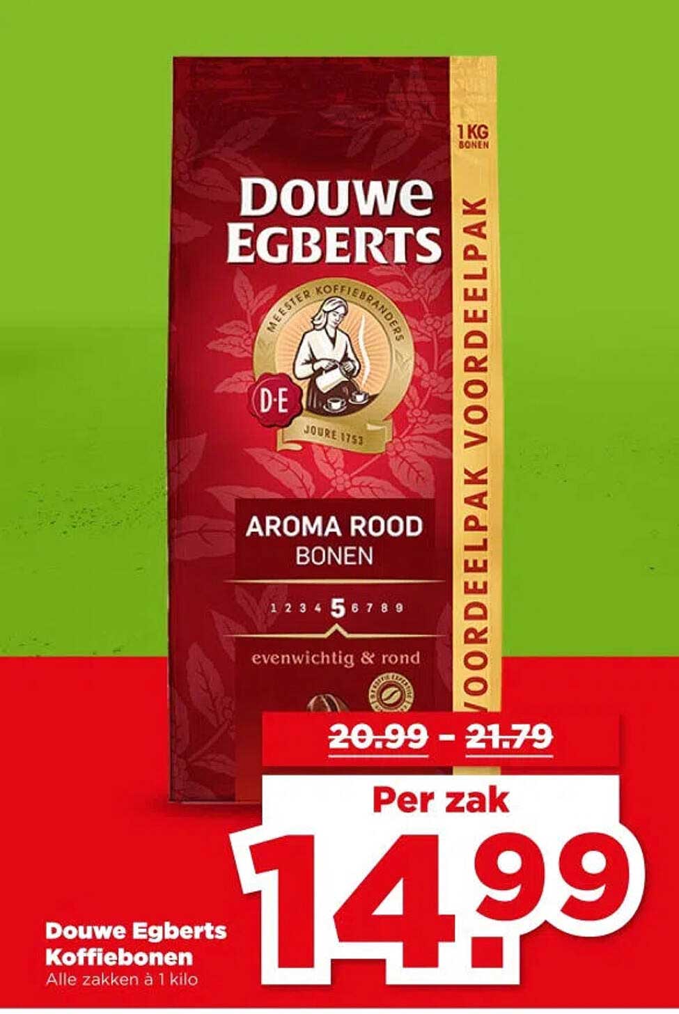 Douwe Egberts Koffiebonen Alle zakken à 1 kilo