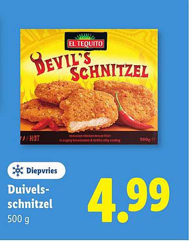 Duivels-schnitzel