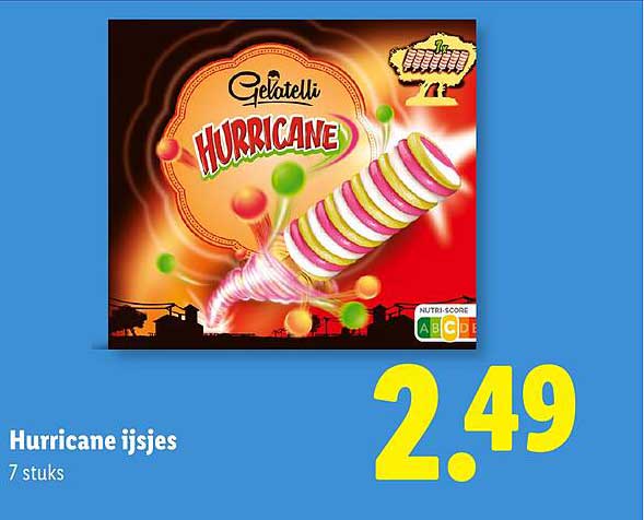 Hurricane ijsjes