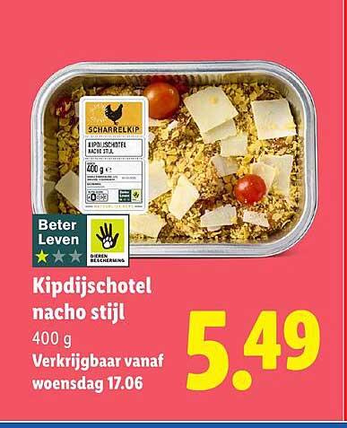 Kipdijschotel nacho stijl 400 g Verkrijgbaar vanaf woensdag 17.06