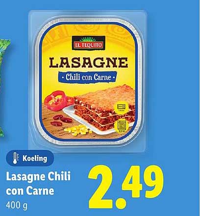 Lasagne Chili con Carne