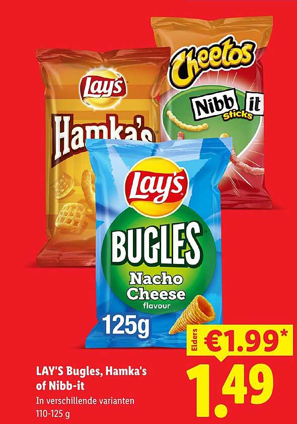 LAY'S Bugles, Hamka's of Nibb-it