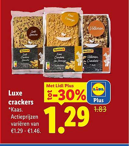 Luxe crackers