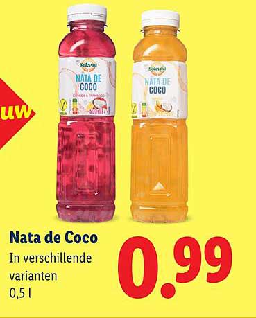 Nata de Coco In verschillende varianten 0,5 l
