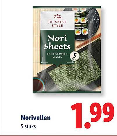 Norivellen 5 stuks