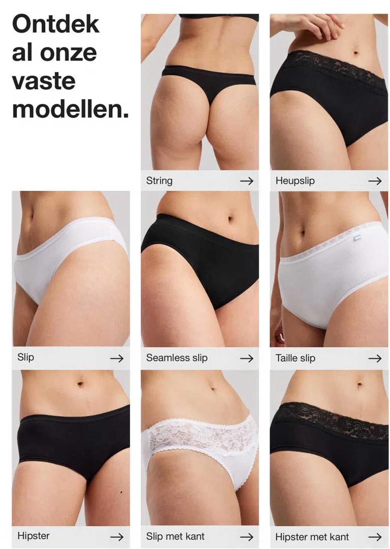 Ontdek al onze vaste modellen.