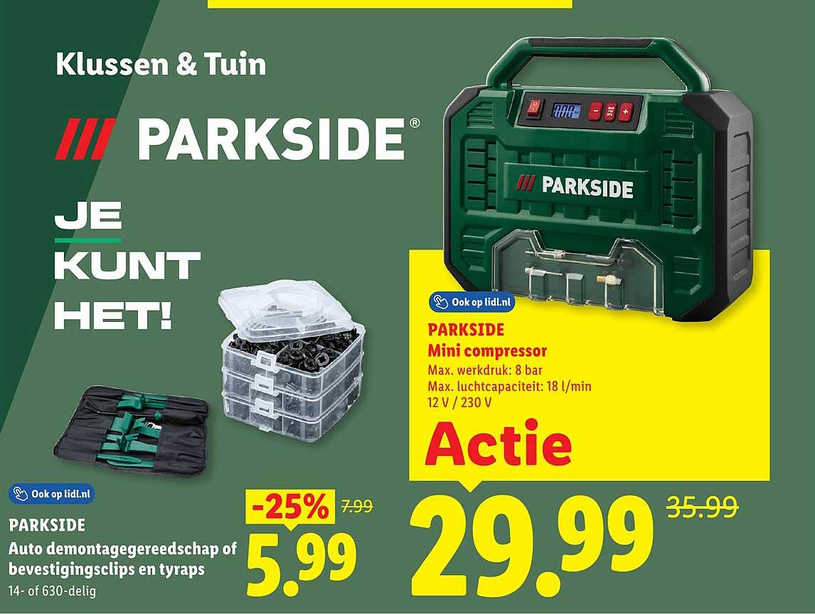 PARKSIDE Mini compressor