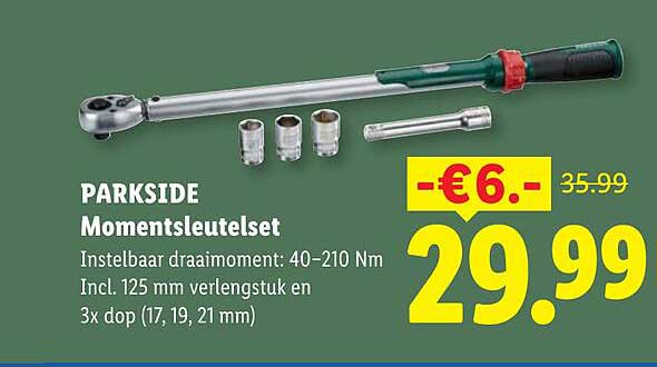 PARKSIDE Momentsleutelset