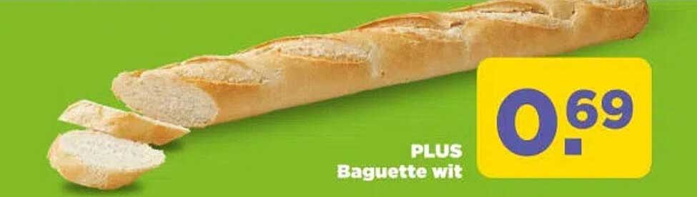 PLUS Baguette wit