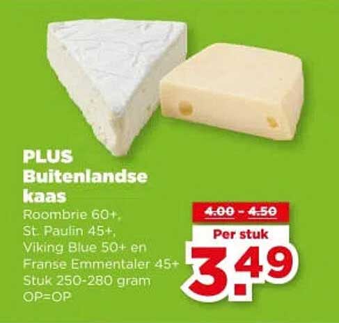 PLUS Buitenlandse kaas