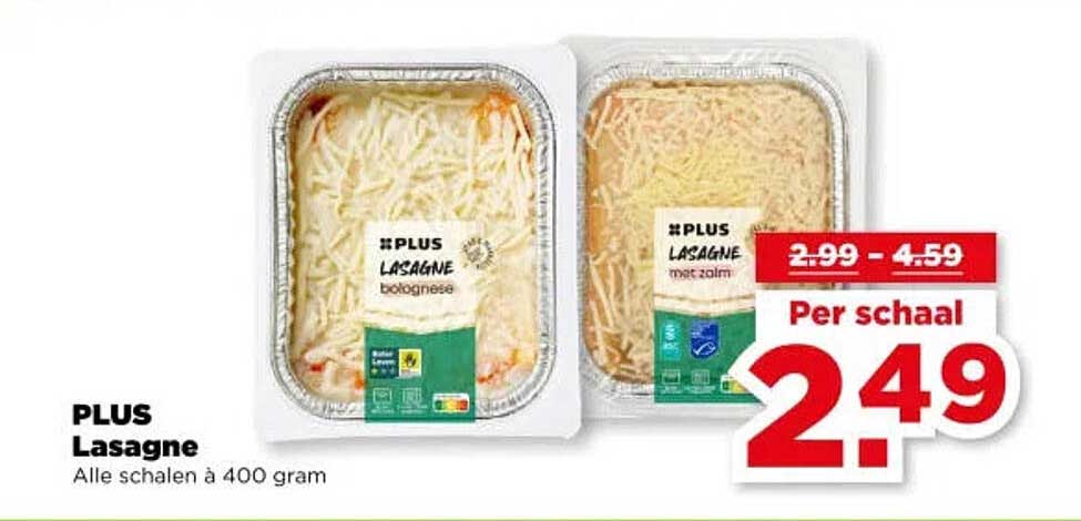 PLUS Lasagne