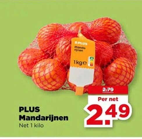 PLUS Mandarijnen Net 1 kilo