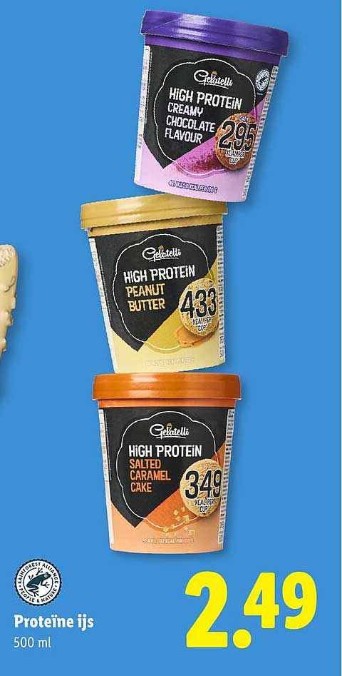 Proteïne ijs 500 ml
