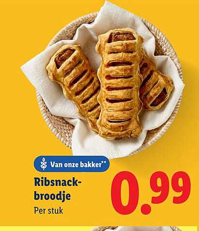 Ribsnack-broodje