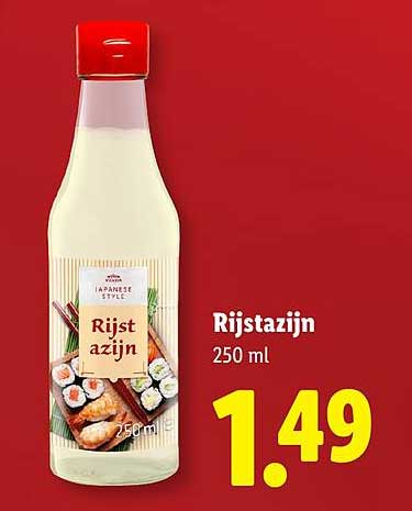 Rijstazijn 250 ml