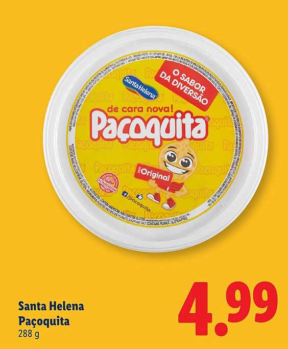 Santa Helena Paçoquita 288 g
