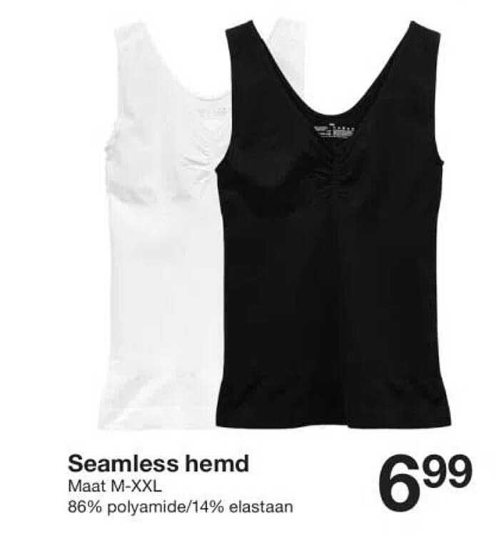 Seamless hemd