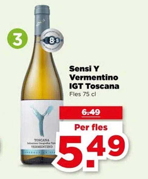 Sensi Y Vermentino IGT Toscana FleS 75 cl