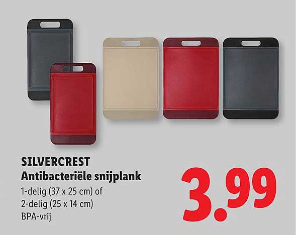 SILVERCREST Antibacteriële snijplank