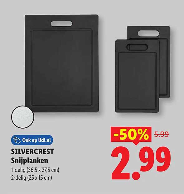 SILVERCREST Snijplanken -50%