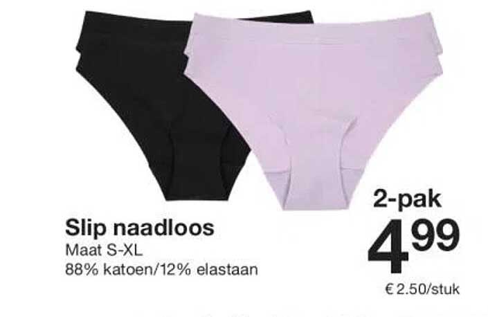 Slip naadloos