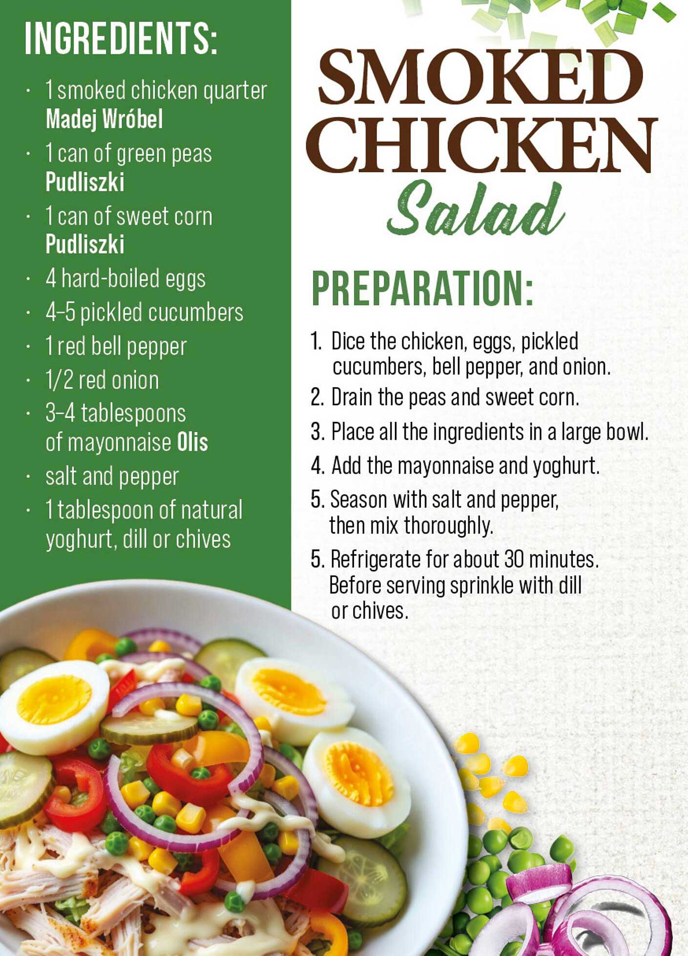 SMOKED CHICKEN Salad