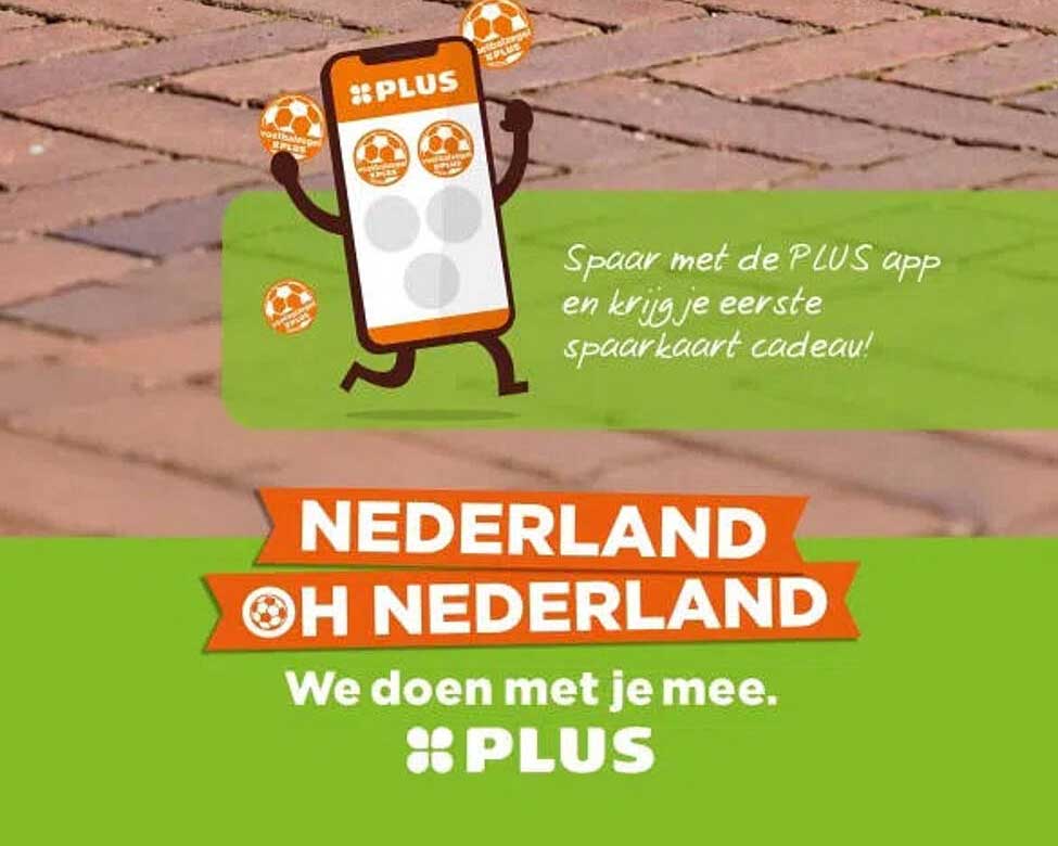 Spaar met de PLUS app en krijg je eerste spaarkaart cadeau