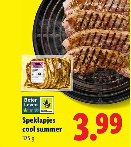 Speklapjes cool summer 375 g