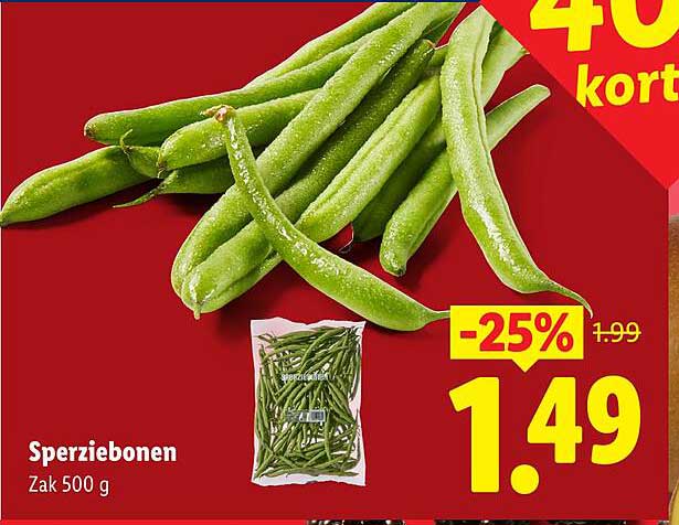 Sperziebonen