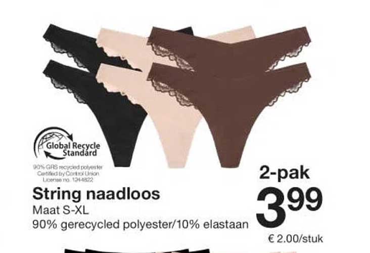 String naadloos 2-pak
