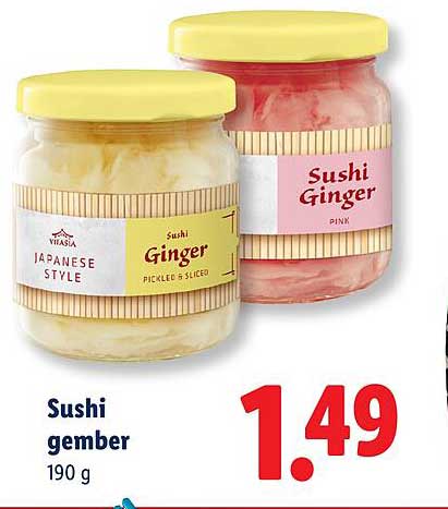 Sushi gember 190 g