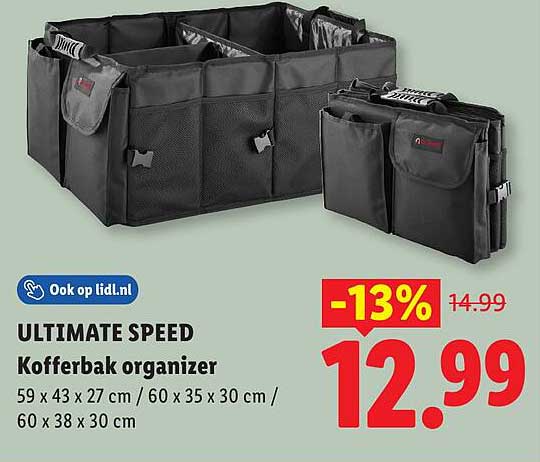 ULTIMATE SPEED Kofferbak organizer -13%