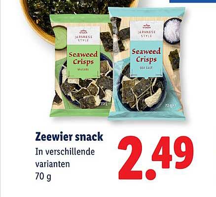 Zeewier snack