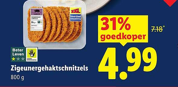 Zigeunergehaktschintzels