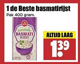 1 de Beste basmatirijst