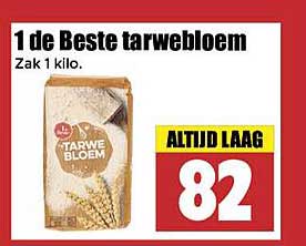 1 de Beste tarwebloem Zak 1 kilo