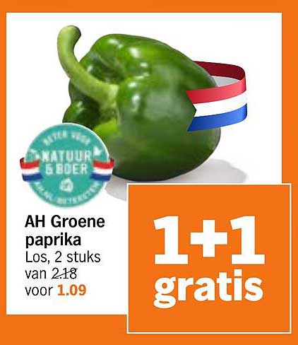 AH Groene paprika