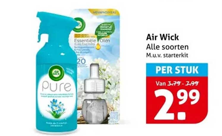 Air Wick - Alle soorten M.u.v. starterkit
