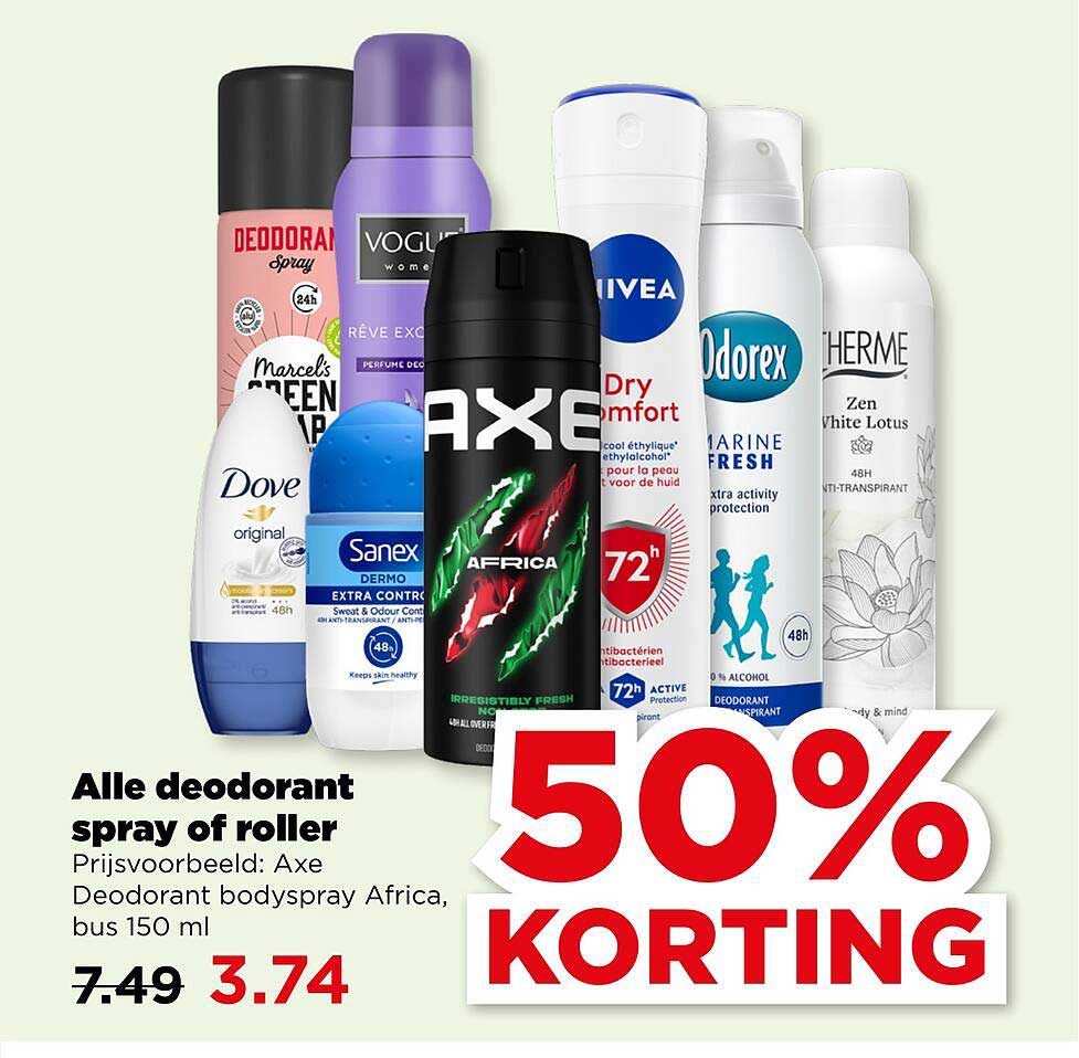 Alle deodorant spray of roller