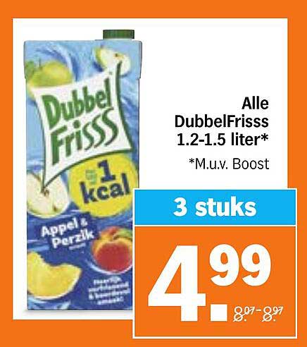 Alle DubbelFrisss 1.2-1.5 liter* *M.u.v. Boost