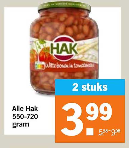 Alle Hak 550-720 gram