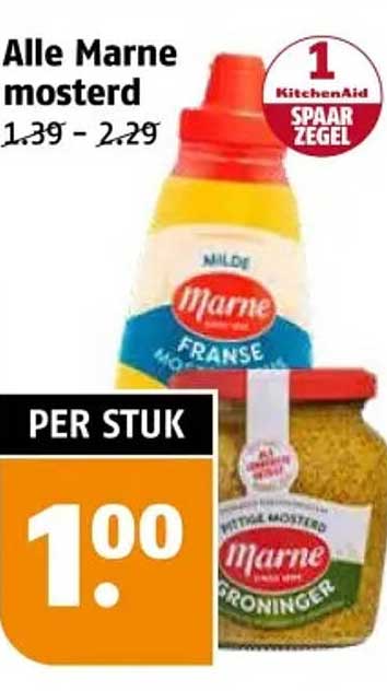 Alle Marne mosterd