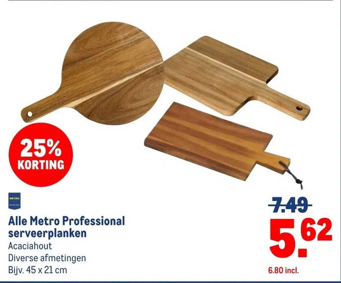 Alle Metro Professional serveerplanken